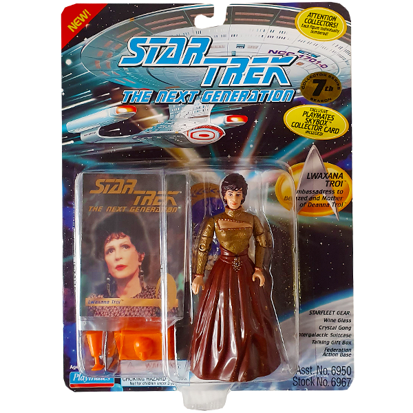 Star Trek The Next Generation - Lwaxana Troi Vintage Action Figure