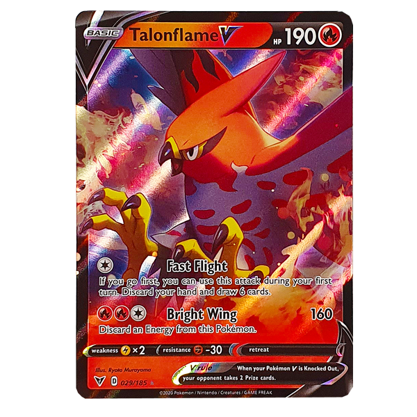 POKÉMON TCG - Talonflame V Ultra Rare - 029/185