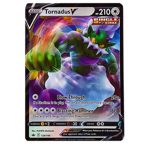 POKÉMON TCG - Tornadus V Ultra Rare - 124/198