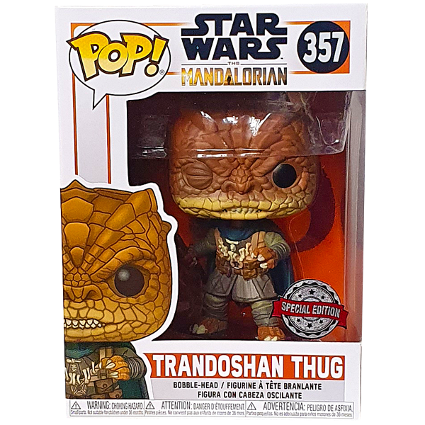 Star Wars The Mandalorian - Trandoshan Thug US Exclusive Pop! Vinyl Figure