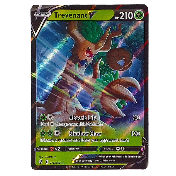 POKÉMON TCG - Trevenant V Ultra Rare - 013/203