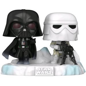 Star Wars The Empire Strikes Back - Darth Vader & Snowtrooper US Exclusive Deluxe Pop! Vinyl Figure