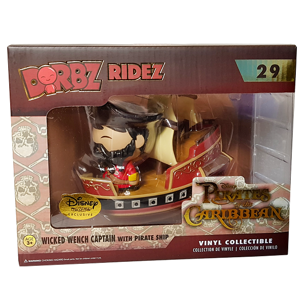 Disney - Wicked Wench Captain Disney Treasures Exclusive Dorbz Ridez