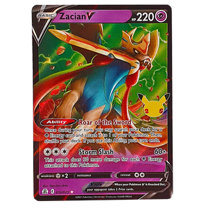 POKÉMON TCG - Zacian V Ultra Rare - 016/025