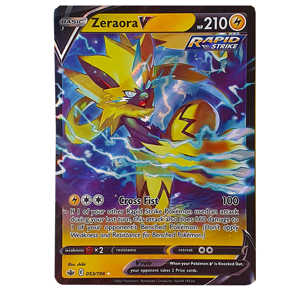 POKÉMON TCG - Zeraora V Ultra Rare - 053/198