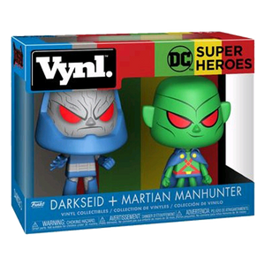 DC Super Heroes - Martian Manhunter & Darkseid Vynl.