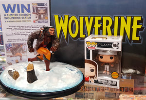 Win a Wolverine Statue & a Monica Chase Pop!