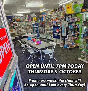 Late Night Shopping Thursdays at Hero Stash