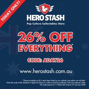 Australia Day Discount Code - 26% Off Everything!