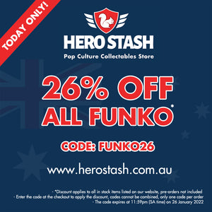 Australia Day 2022 Discount Code - 26% Off All Funko