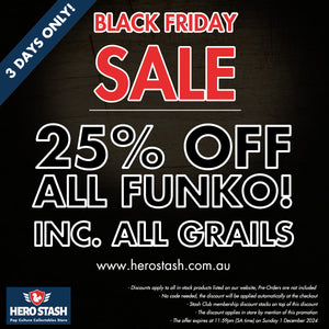 25% Off All Funko - 3 Day Sale!