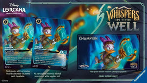 Disney Lorcana Organised Play - Whispers in the Well Set Championship