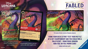 Disney Lorcana Organised Play - Fabled Set Championships!