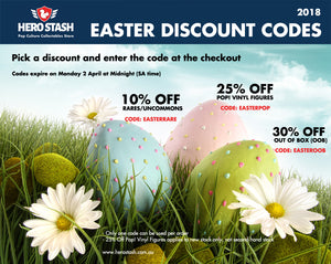 EASTER 2018 DISCOUNT CODES
