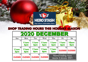 Store Trading Hours this Holiday Season 2020
