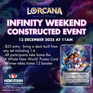 Disney Lorcana Organised Play - Infinity Weekend Constructed Event