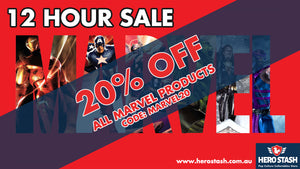 12 HOUR SALE! 20% OFF ALL MARVEL