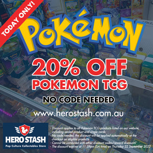20% Off All Pokemon TCG - Today Only!