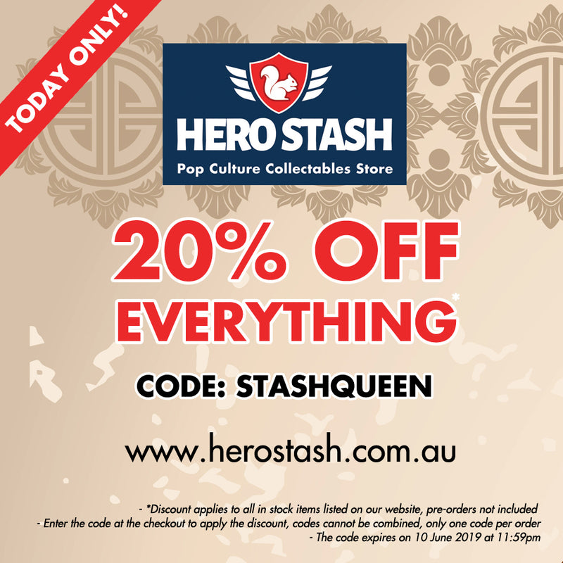 QUEENS BIRTHDAY DISCOUNT CODE – Hero Stash