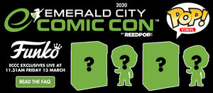 Emerald City Comic Con 2020 Funko Exclusives will be at Hero Stash