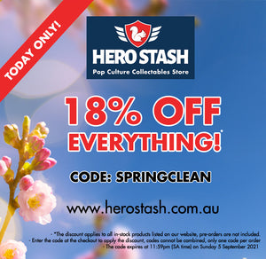Spring Sale - 18% Off Everything In Stock!
