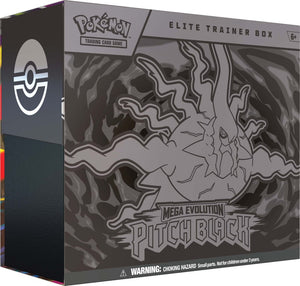 PRE-ORDER Pokemon - Mega Evolution Pitch Black - Elite Trainer Box - PRE ORDER - LIMIT 2 PER PERSON