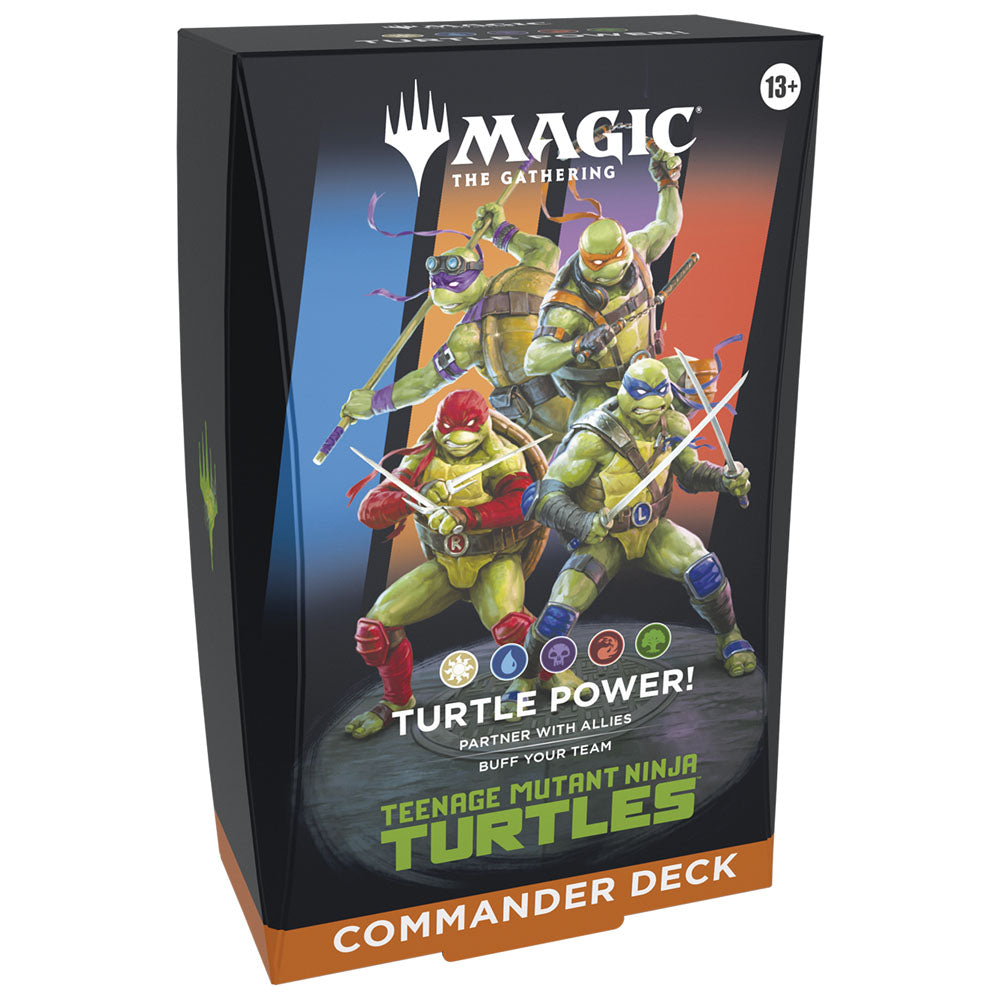 PRE-ORDER - Magic the Gathering TCG - Teenage Mutant Ninja Turtles - Turtle Power Commander Deck - PRE-ORDER