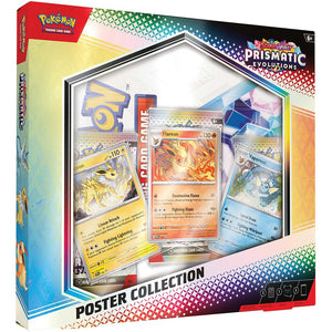 PRE-ORDER Pokemon TCG - Scarlet & Violet Prismatic Evolutions - Poster Collection PRE ORDER - LIMIT 1 PER PERSON