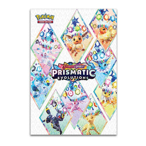 PRE-ORDER Pokemon TCG - Scarlet & Violet Prismatic Evolutions - Poster Collection PRE ORDER - LIMIT 1 PER PERSON