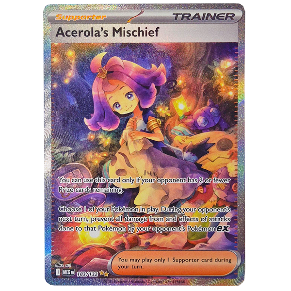 POKÉMON TCG - Acerola's Mischief Special Illustration Rare - 183/132