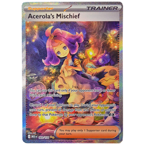 POKÉMON TCG - Acerola's Mischief Special Illustration Rare - 183/132
