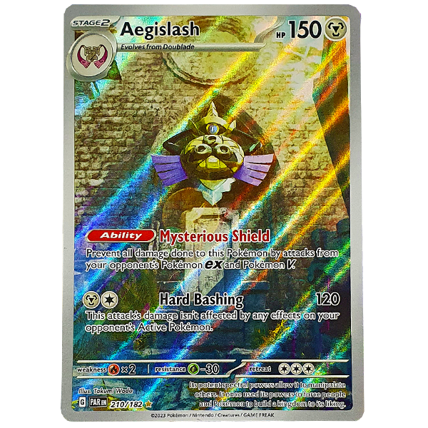 POKÉMON TCG - Aegislash Illustration Rare - 210/182