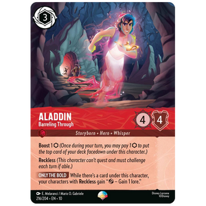 Disney Lorcana TCG - Aladdin Barreling Through  - 216/204 - Epic