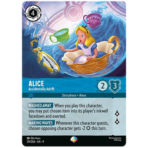 Disney Lorcana TCG - Alice Accidentally Adrift - 217/204 - Epic