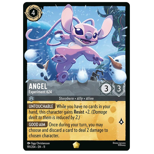 Disney Lorcana TCG - Angel Experiment 624 - 191/204