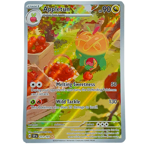 POKÉMON TCG - Appletun Illustration Rare - 211/191