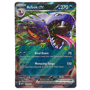 POKÉMON TCG - Arbok EX Ultra Rare - 024/165