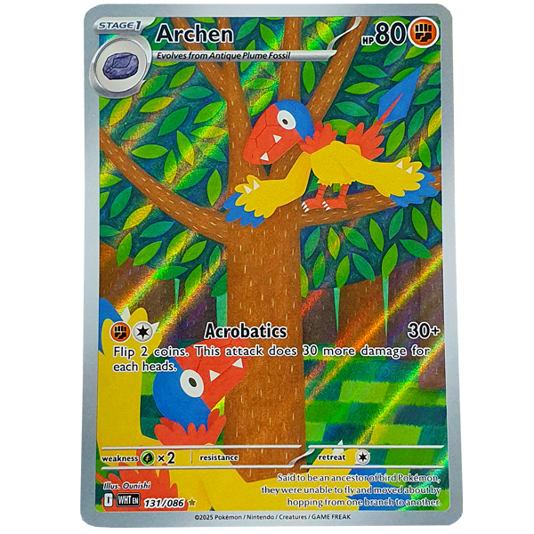 POKÉMON TCG - Archen Illustration Rare - 131/086