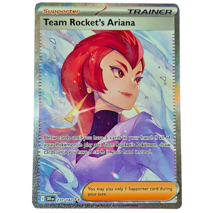 POKÉMON TCG - Team Rocket's Ariana Special Illustration Rare - 237/182