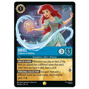 Disney Lorcana TCG - Ariel Collector of Oddities - 156/204