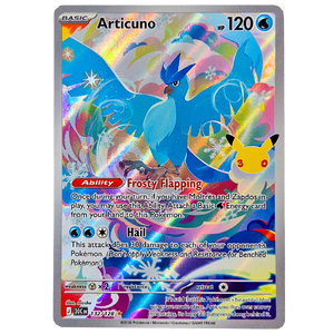 POKÉMON TCG - Articuno Illustration Rare - 132/128