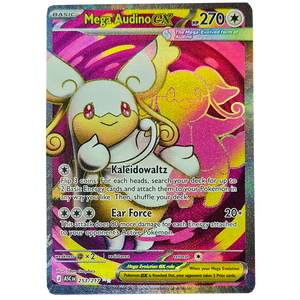POKÉMON TCG - Mega Audino ex Full Art Ultra Rare - 253/217