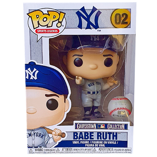 MLB Legends - Babe Ruth Pop! Vinyl Figure