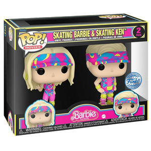 Barbie: The Movie - Skating Barbie & Skating Ken US Exclusive Pop! Vinyl Figure 2-Pack