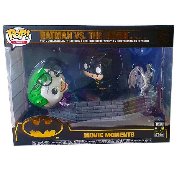 Batman 1989 - Batman Vs The Joker 80th Anniversary Pop! Moments Vinyl Figure