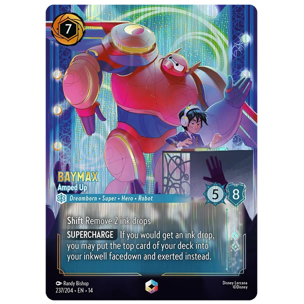 Disney Lorcana TCG - Baymax Amped Up - 237/204 - Enchanted