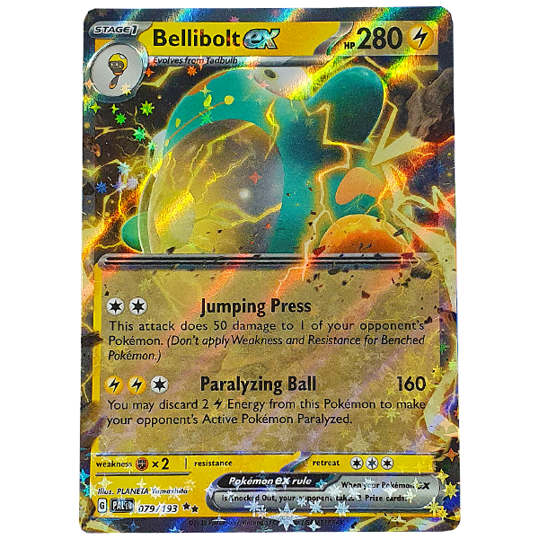 POKÉMON TCG - Bellibolt EX Ultra Rare - 079/193