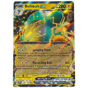 POKÉMON TCG - Bellibolt EX Ultra Rare - 079/193