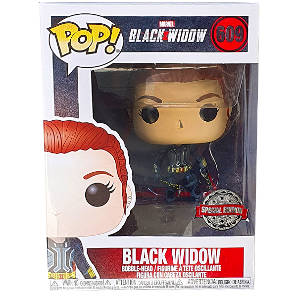 Black Widow - Black Widow (Grey Suit) US Exclusive Pop! Vinyl Figure