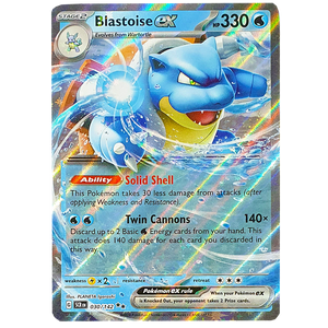 POKÉMON TCG - Blastoise EX Ultra Rare - 030/142